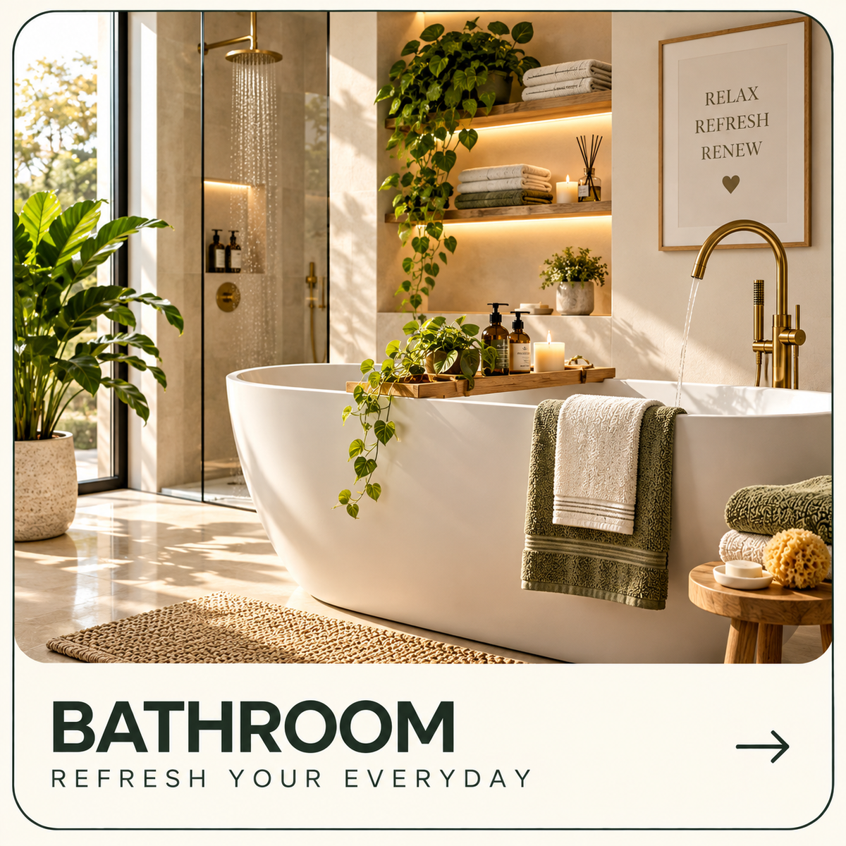 Elegant bathroom