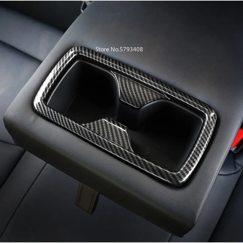 ABS carbon fiber For Toyota RAV4 RAV 4 XA50 2019 2020 2021 2022 2023 inteiror accessories window swtich gear shift panle cover